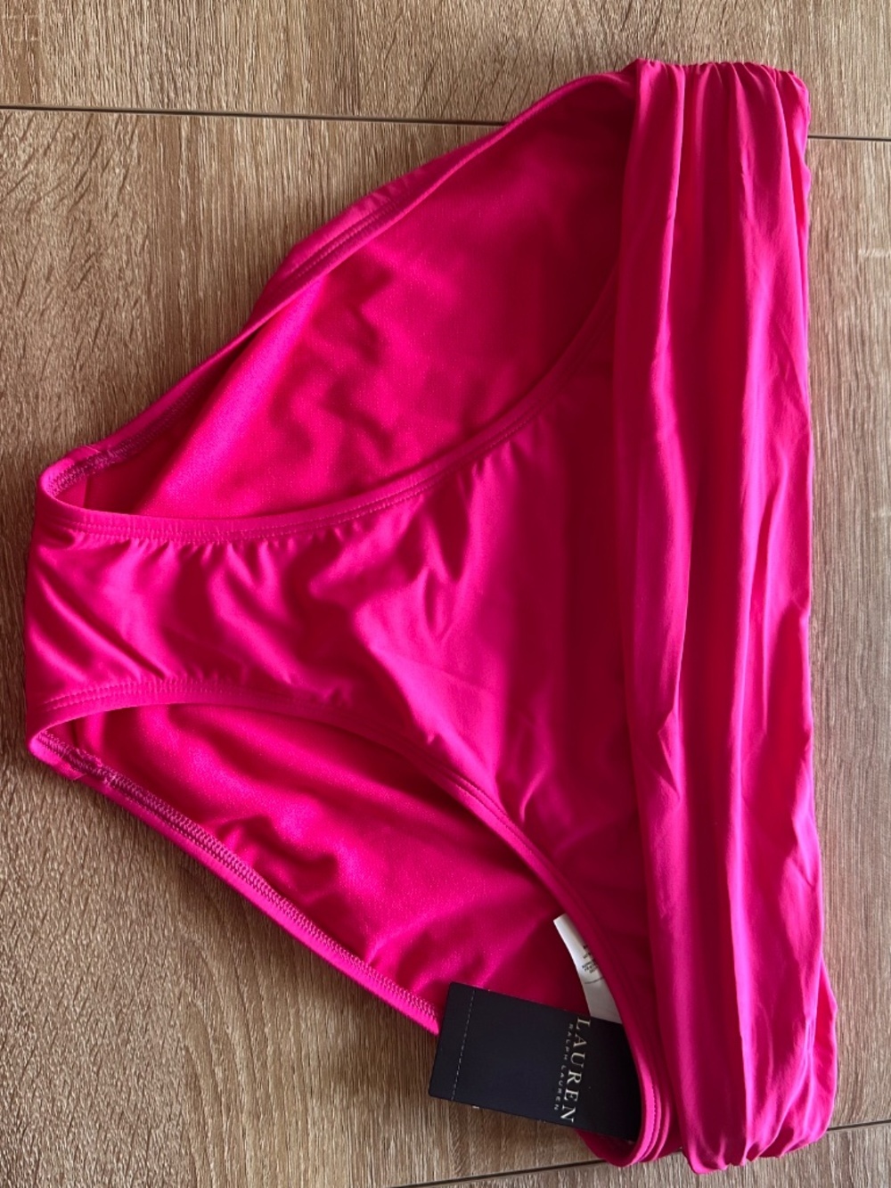 Lauren Ralph Lauren Pink Ruffle Bikini - Picture 9 of 11